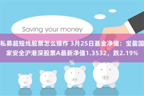 私募超短线股票怎么操作 3月25日基金净值：宝盈国家安全沪港深股票A最新净值1.3532，跌2.19%